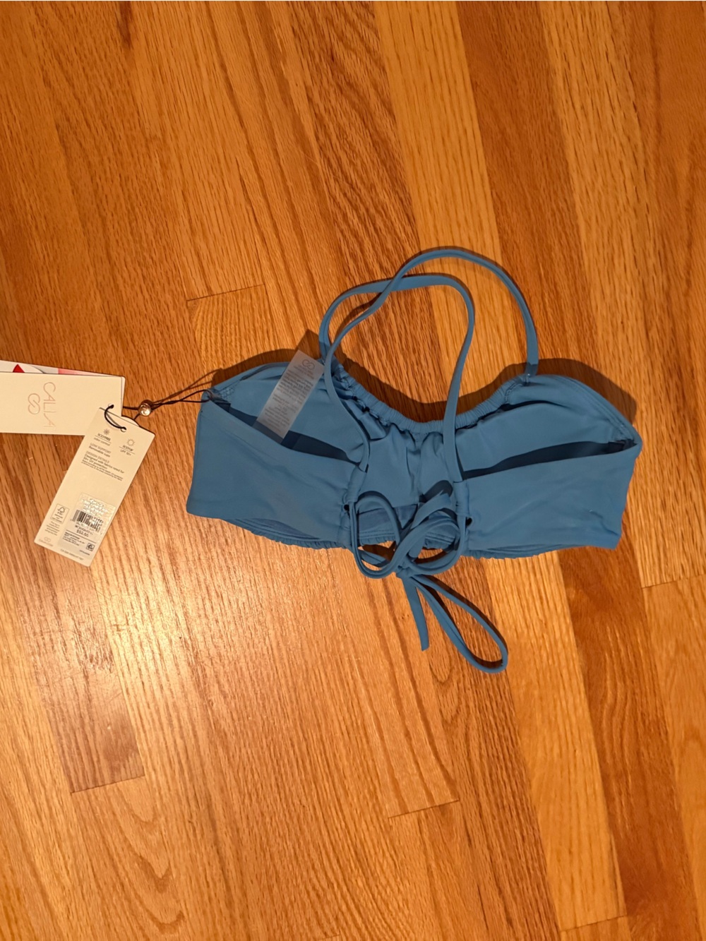 CALIA by Carrie Underwood Blue Women's swimsuit top